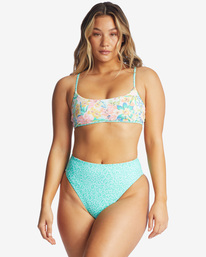 1 Sweet Tropics - Wendbares Bikinioberteil für Frauen Braun C3ST47BIP2 Billabong
