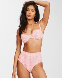 1 Pink Tide Ruffle - Parte de cima de biquíni com aro para Mulher Pink C3ST50BIP2 Billabong
