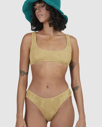 4 Verano Bralette - Haut de bikini pour Femme Vert C3ST95BIP2 Billabong