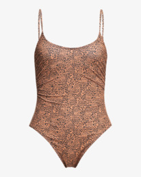 5 Hidden Shore Hike - Bañador entero de cobertura mini para Mujer Marron C3SW26BIP2 Billabong