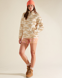 1 Boundary Mock - Half-Zip Sweatshirt for Women White C3WA01BIP2 Billabong