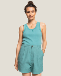 0 Lisbon - Short entallado para Mujer Azul C3WK06BIP2 Billabong