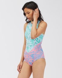 2 1mm Salty Dayz - Springsuit sans manches pour Femme Rose C41G53BIP2 Billabong