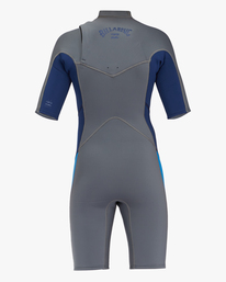 4 2/2mm Absolute - Chest Zip Short Sleeve Springsuit for Boys 8-16  C42B50BIP2 Billabong