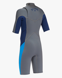 5 2/2mm Absolute - Chest Zip Short Sleeve Springsuit for Boys 8-16  C42B50BIP2 Billabong