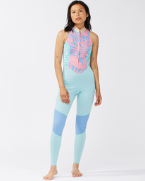0 2/2mm Salty Jane - Springsuit Long Jane para Mujer Azul C42G50BIP2 Billabong