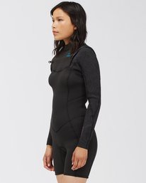 1 2/2mm Synergy - Springsuit Chest Zip manches longues pour Femme Noir C42G55BIP2 Billabong