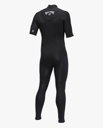 4 2/2mm Absolute - Springsuit de manga corta y cremallera frontal para Hombre Negro C42M58BIP2 Billabong