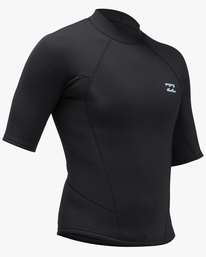 2 Absolute 2mm - Short Sleeve Surf Jacket for Men Black C42M64BIP2 Billabong