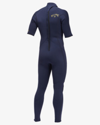 4 2/2mm Absolute - Springsuit met Korte Mouw en Achterrits voor Heren Blue C42M66BIP2 Billabong