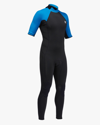 2 2/2mm Absolute - Springsuit de manga corta y cremallera posterior para Hombre Azul C42M66BIP2 Billabong
