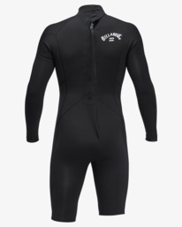 1 2/2mm Absolute Comp - Springsuit met Lang Mouw en Achterrits voor Heren Black C42M69BIP2 Billabong