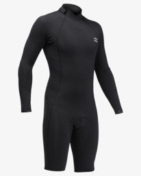 2 2/2mm Absolute Comp - Springsuit met Lang Mouw en Achterrits voor Heren Black C42M69BIP2 Billabong
