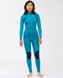 0 3/2mm Synergy 2021 - Chest Zip Wetsuit for Women  C43G51BIP2 Billabong
