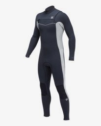 billabong, 3/2mm Revolution - Neoprenanzug mit Reißverschluss auf der Brust für Männer, ANTIQUE BLACK (4526) 3/2mm Revolution - Chest Zip Wetsuit for Men C43M52BIP2