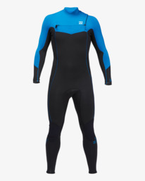 3 5/4mm Absolute 2021 - Chest Zip Wetsuit for Men Blue C45M51BIP2 Billabong
