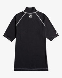 1 Logo - Short Sleeve UPF 50 Rash Vet for Women  C4GY11BIP2 Billabong