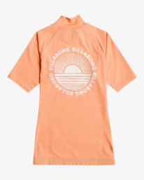 1 Design - Short Sleeve UPF 50 Rash Vet for Women Blue C4GY12BIP2 Billabong