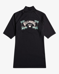 1 Design - Licra de manga corta UPF 50 para Mujer Negro C4GY12BIP2 Billabong