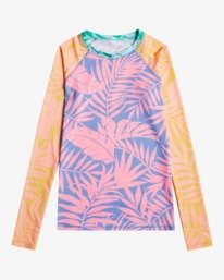 0 Swim - Langärmliger Rashguard mit UPF 50 für Frauen Braun C4GY14BIP2 Billabong