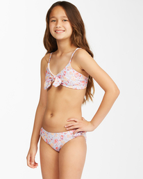 1 Sweet Dreamer - Conjunto de Baño Triangular para Chicas adolescentes 8 - 14 Marron C8SW05BIP2 Billabong