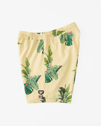 3 Kamea Jungle Layback 17" - Boardshort pour Homme Jaune D1LB11BIS2 Billabong