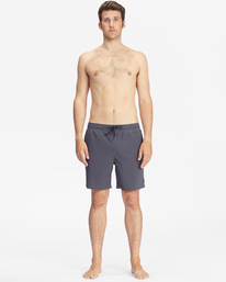 2 All Day Pigment Layback 17" - Boardshorts para Hombre Negro D1LB14BIMU Billabong