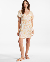 1 Short And Sweet - Jurk voor Dames White D3DR14BIS2 Billabong