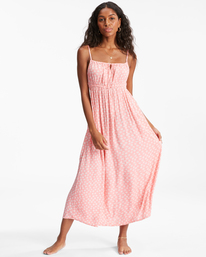 2 Summer Daydream - Midi Dress for Women Pink D3DR24BIS2 Billabong