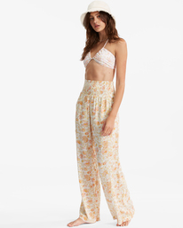 1 New Waves - Elasticated Beach Pants for Women White D3PT04BIS2 Billabong