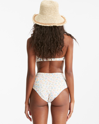 3 Ditsy Dreamin Bandeau - Haut de bikini à nœud pour Femme Marron D3ST47BIS2 Billabong