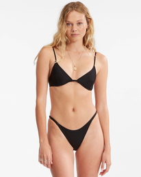 1 Sol Searcher Reese 2022 - Separates Oberteil für Junge Frauen Schwarz D3ST52BIS2 Billabong