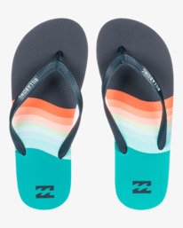 0 Tides - Tongs pour Homme Bleu D5FF02BIS2 Billabong