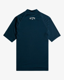 1 Arch - Kurzarm-Rashguard für Jungen 8-16 Blau EBBWR00103 Billabong