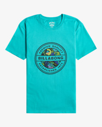 billabong, Rotor Fill - T-shirt pour Garçon 8-16 ans, DARK MINT (dmi) Rotor Fill - T-Shirt for Boys 8-16 EBBZT00105
