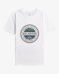billabong, Rotor Fill - T-shirt pour Garçon 8-16 ans, WHITE (wht) Rotor Fill - T-Shirt for Boys 8-16 EBBZT00105