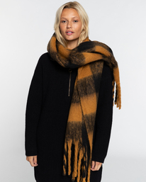 1 On The Fringes - Schal für Frauen Braun EBJAA00108 Billabong
