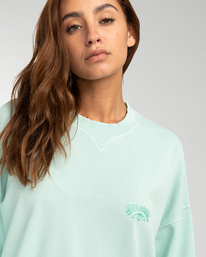 4 Ride In - Sweatshirt für Frauen Blau EBJFT00108 Billabong