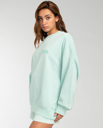 3 Ride In - Sweatshirt für Frauen Blau EBJFT00108 Billabong