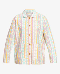 4 Day Off - Trucker Jacket for Women Blue EBJJK00106 Billabong