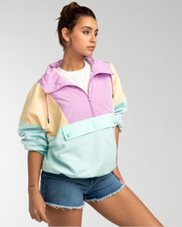 1 After Surf - Windbreaker Jack voor Dames Multicolor EBJJK00109 Billabong