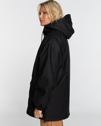 1 Raindrops - Rain Coat for Women Black EBJJK00127 Billabong