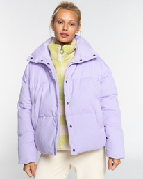 1 Best Friends - Chaqueta Resistente al Agua para Mujer Violeta EBJJK00128 Billabong