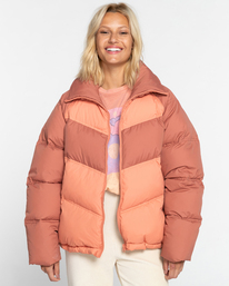 1 Winter Paradise - Insulated Jacket for Women Pink EBJJK00131 Billabong