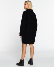 2 Nomad Days - Kleid aus Strickstoff für Frauen Schwarz EBJKD00104 Billabong
