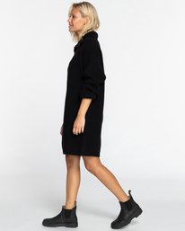 1 Nomad Days - Kleid aus Strickstoff für Frauen Schwarz EBJKD00104 Billabong