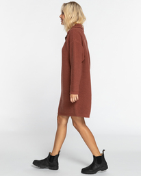 1 Nomad Days - Kleid aus Strickstoff für Frauen Braun EBJKD00104 Billabong