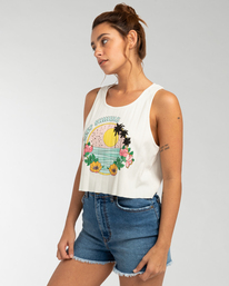 3 Lover Boy - Vest Top for Women White EBJKT00104 Billabong