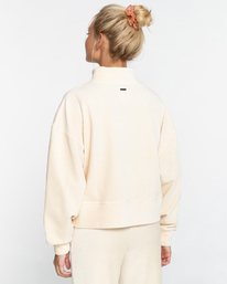 3 Fun Vibes - Top met Colhals voor Dames White EBJKT00106 Billabong