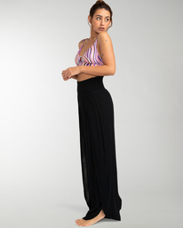1 Wandering Soul - Beachy Trousers for Women Black EBJNP00100 Billabong